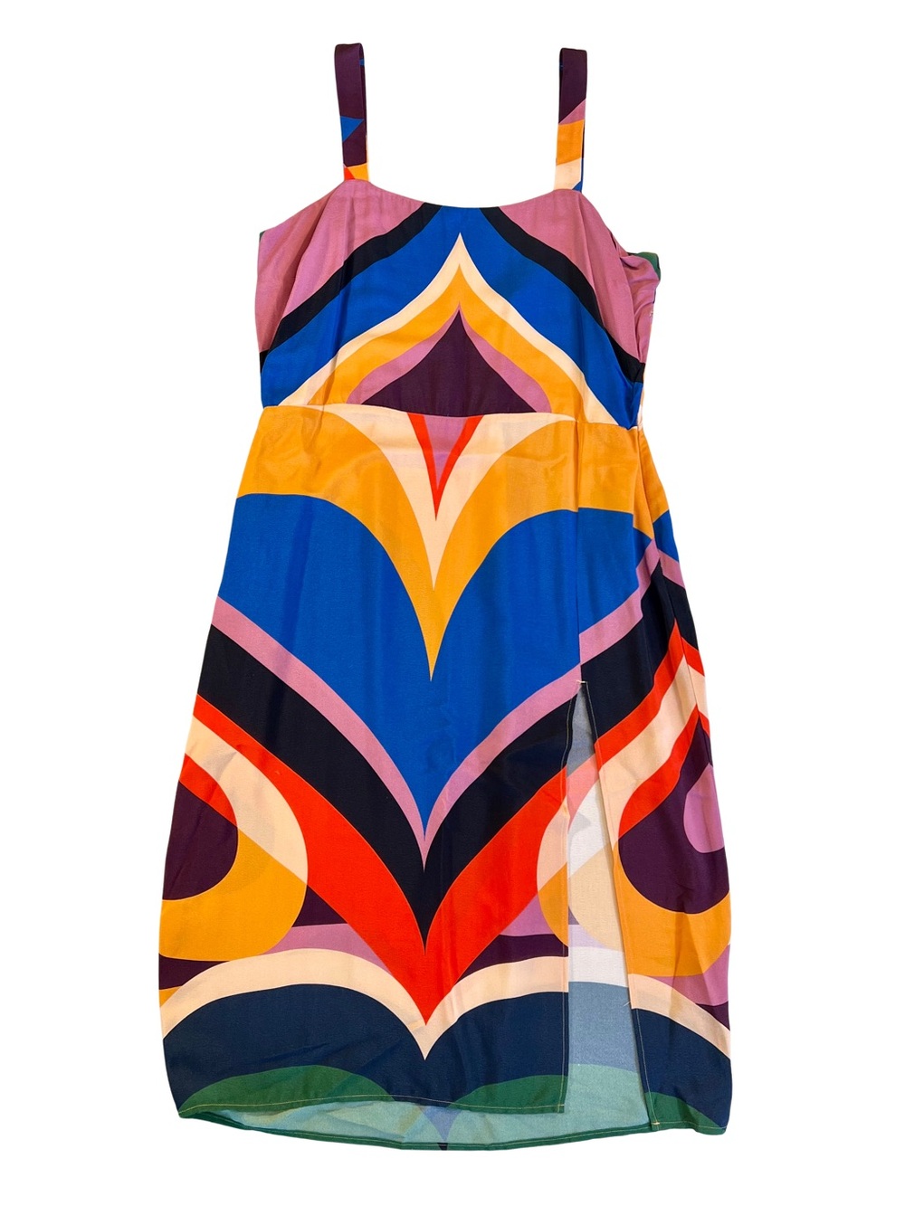 FARM Rio Colorful Geometric Floral Shift Dress - Multicolor - Picture 3 of 12